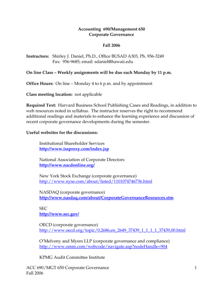 Shidler College Of Business