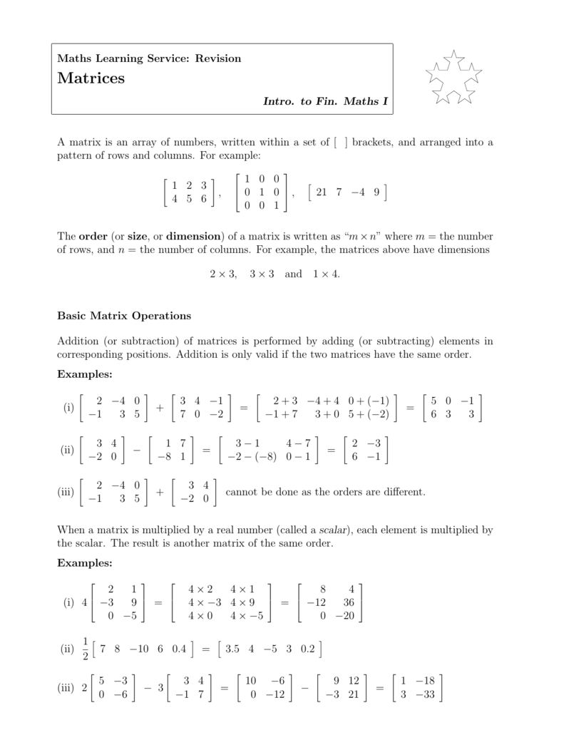 50-matrices-word-problems-worksheet