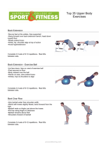 Top 35 Upper Body Exercises