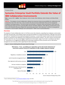 Symantec Enterprise Vault Portfolio Extends the Value of IBM