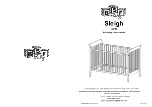 Sleigh Crib Assembly Instructions