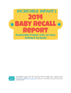 This Recall Report is part of a free series created for