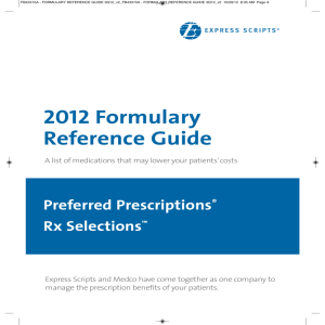 FB43315A - FORMULARY REFERENCE GUIDE