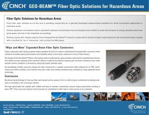 GEO-BEAM™ Fiber Optic Solutions for
