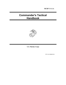 Commander's Tactical Handbook