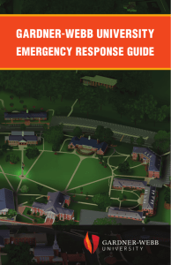 Emergency Response Guide - Gardner