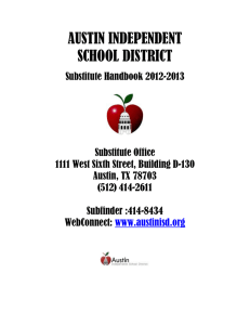 elementary schools - Austin Independent School District
