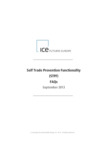 Self Trade Prevention Functionality FAQ