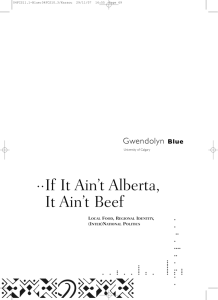 If It Ain't Alberta, It Ain't Beef