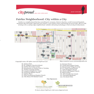 Fairfax Neighborhood: City within a City