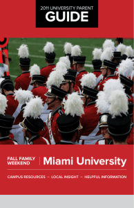 Miami University - UniversityParent