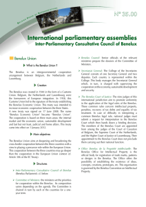N° 35.00 International parliamentary assemblies
