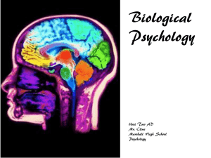Biological Psychology - Marshall Community Schools