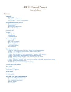 PH 211 (General Physics )