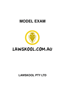 Model Exam
