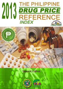 Drug Price Reference Index 2013