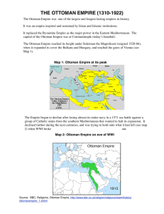 the ottoman empire (1310