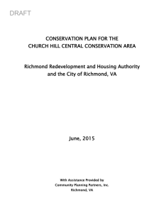 CPCR 2016-007 - Church Hill Central Conservation Plan