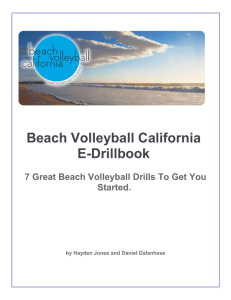 Beach Volleyball California E