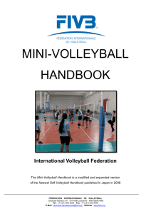 mini-volleyball handbook