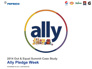 Ally Pledge Week