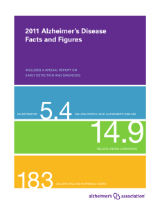 2011 Alzheimer's Disease Facts and Figures