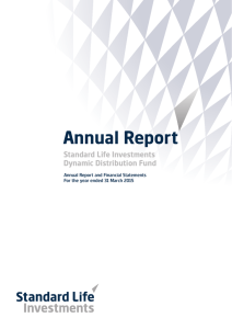 Dynamic Distribution Fund - Standard Life Investments