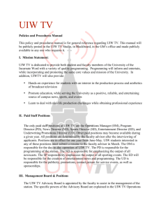 UIW TV - College Broadcasters, Inc.