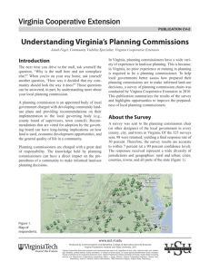 Understanding Virginia's Planning Commissions