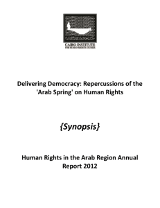 'Arab Spring' on Human Rights