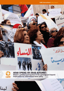 Arab Spring or Arab Autumn?