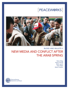 New Media and Conflict After the Arab Spring