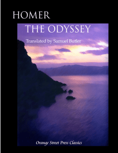 Homer's Odyssey, trans. Samuel Butler