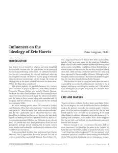 Influences on the Ideology of Eric Harris