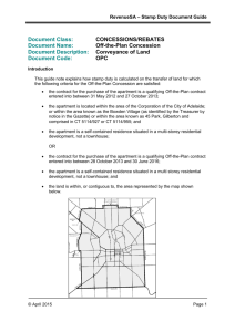 Mortgage - Multi-jurisdictional Proportional Stamping Increase