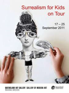 Surrealism for Kids on Tour - Gladstone Regional Art Gallery and