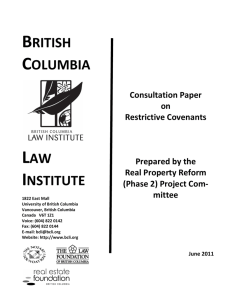 document - British Columbia Law Institute