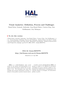 Visual Analytics: Definition, Process and Challenges - Hal