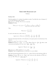 Math 2433 Homework #5