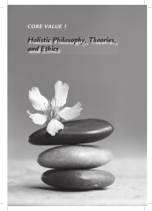 Holistic Philosophy, Theories, and Ethics