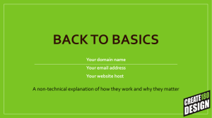 How Your Domain Name, Email, and Website