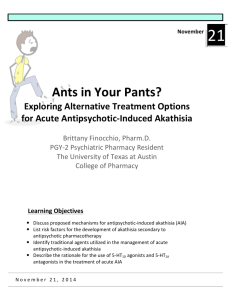 Ants in Your Pants? Exploring Alternative Treatment Options for