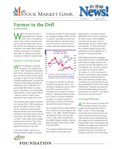 Farmer in the Dell - The Stock Market Game