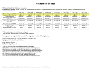 Academic Calendar 07-14 IFC 1-2005
