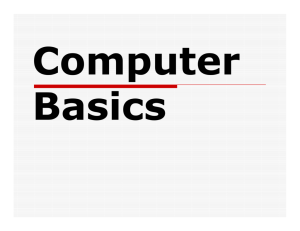 Computer Basics Notes