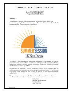 Summer Session Guidebook