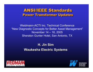 ANSI/IEEE Standards ANSI/IEEE Standards