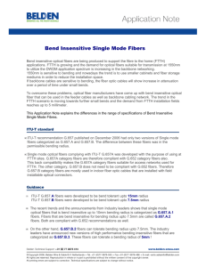 Application Note_Bend Insensitive Fibres - www.belden