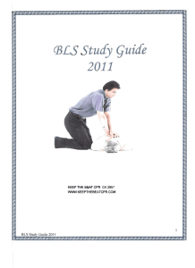 BLS Study Guide - Keep the Beat™ First Aid & CPR Training