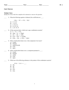 Review Multiple Choice